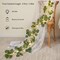 6FT Eucalyptus Garland with Timer – Artificial Prelit Christmas Greenery for Mantle, Fireplace, Table, Outdoor & Holiday Decor (Green)